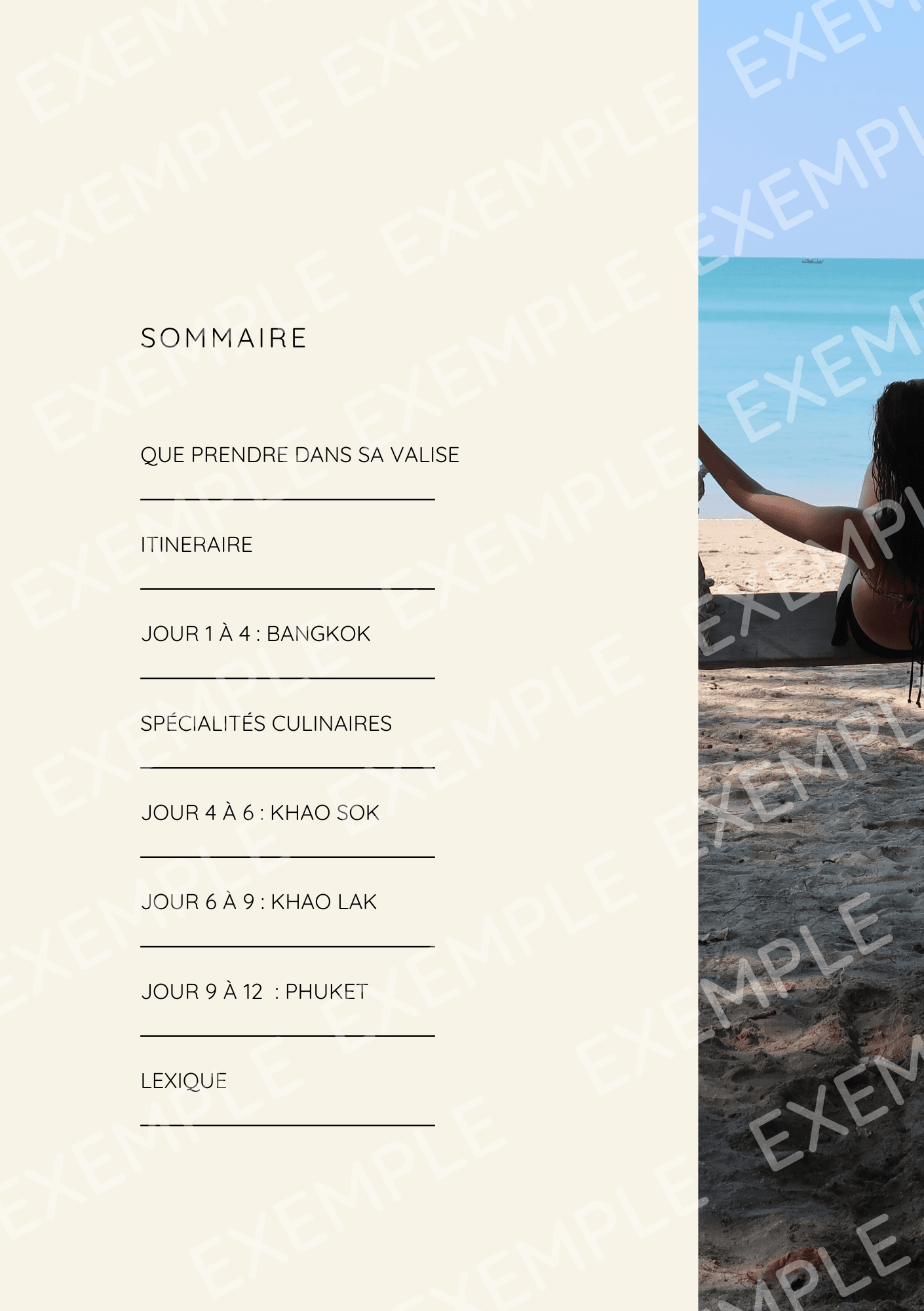 7 Sommaire